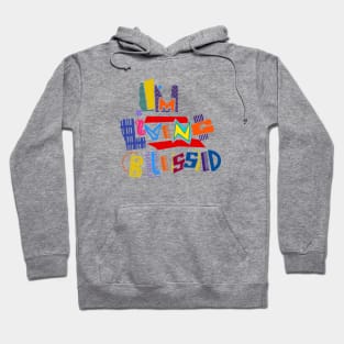 I'm Living Blessed - 90's TV Show Style Spiritual T-shirt Hoodie